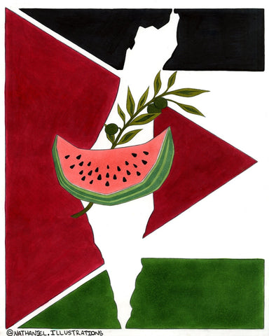 “FREE PALESTINE” Print (Pre-Order)